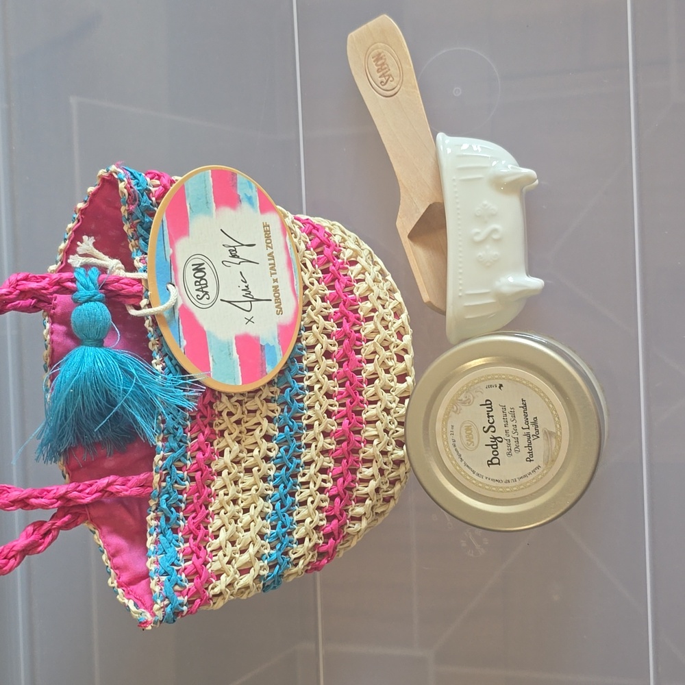 Sabon scrub set